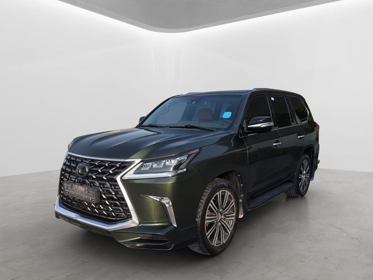 Lexus LX570 SIGNATURE **2021 Lexus LX570 S | VIP Owned | V8 | Olive Green / Tan | Soft-Close Doors**
