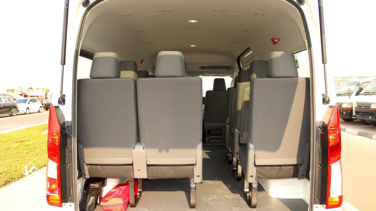 تويوتا هاياس DX 3.5L | Automatic Transmission | 13 Seater | Rear Camera | 4 Door | 1 Sliding Door