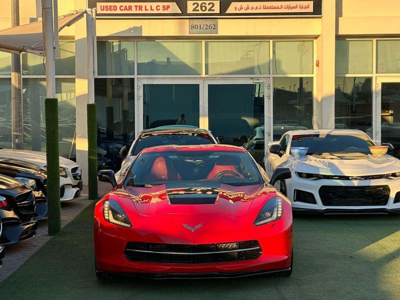 Chevrolet Corvette Z51 COMPETITION SEATS !CHEVROLET CORVETTE C7 GCC 2015 FULL OPTION PERFECT CONDITION