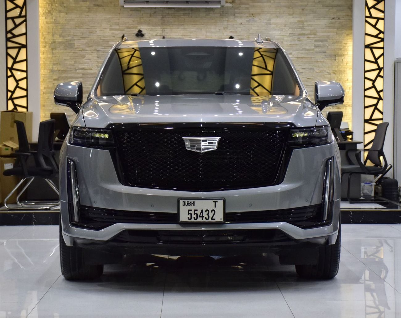 Cadillac Escalade SPORT PLATINUM EXCELLENT DEAL for our Cadillac Escalade 600 Black Edition ( 2024 Model ) in Grey Color Canadian Spe