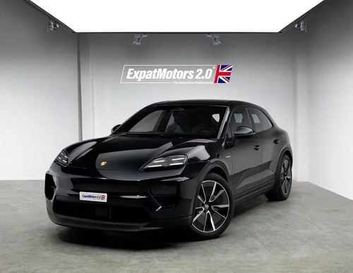 Porsche Macan 4 BEV Unlimited Kms Warranty • Low Mileage • GCC Spec