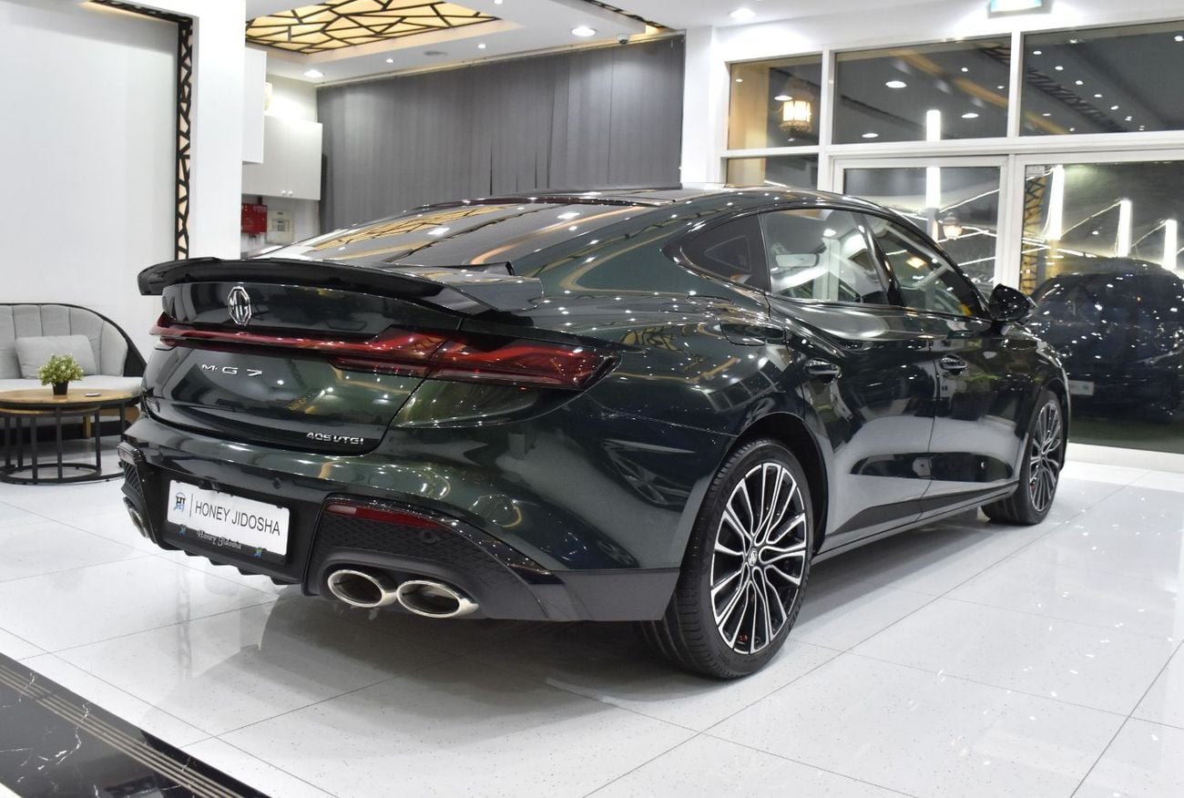 MG 7 LUX EXCELLENT DEAL for our MG MG7 Trophy ( 2025 Model ) in Green Color GCC Specs