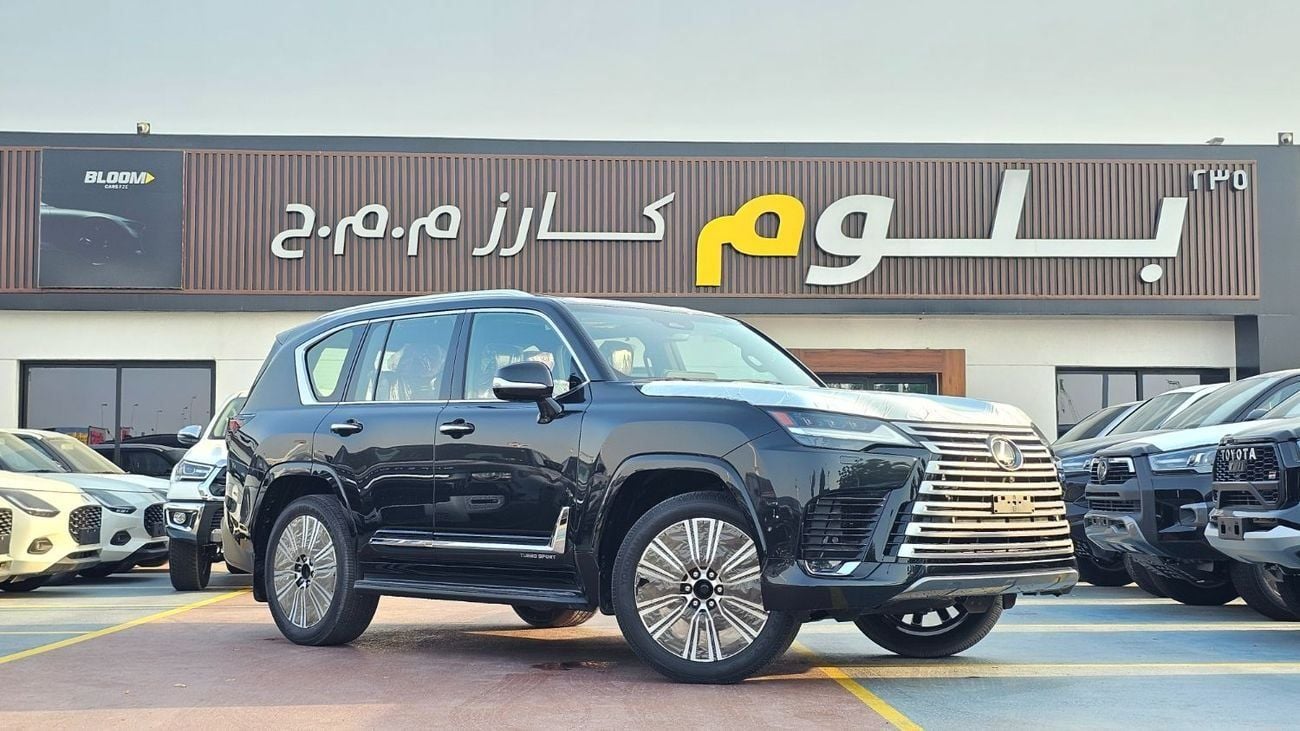 لكزس LX 700h SIGNATURE Lexus LX700h 4WD hybrid SUV 3.5L twin-turbo V6 E2026 MODEL BLACK-/RED BLACK INTERIOR AUTOPARK