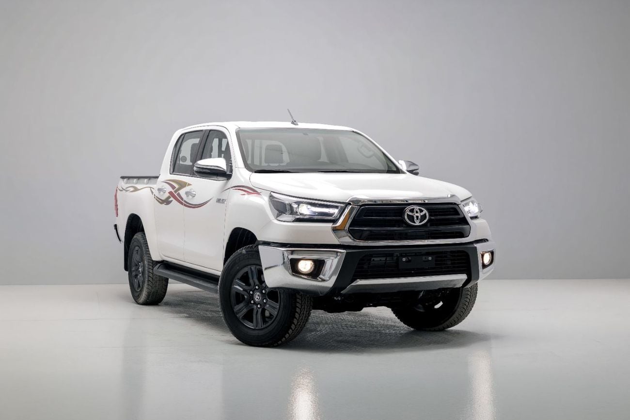 Toyota Hilux GLX 2.7L - Super White Inside Red | Export Only