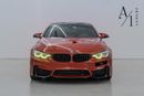 بي أم دبليو M4 ستاندارد موديل 2018، مع سجل صيانة كامل، حالة ممتازة، مواصفات خليجية