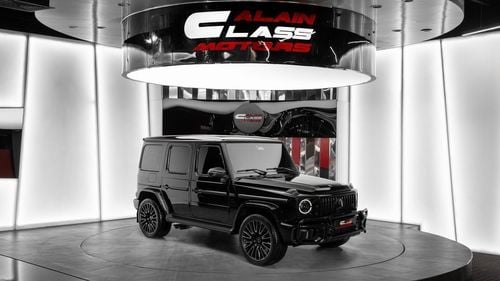 مرسيدس بنز G 63 AMG ستاندارد - ٢٠٢٥ - دول مجلس التعاون الخليجي - تحت الضمان وعقد الخدمة