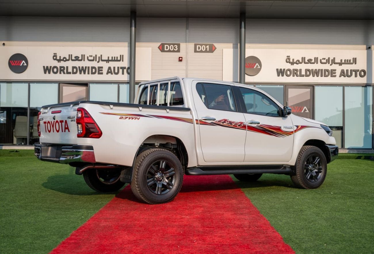 تويوتا هيلوكس GLX DC 4WD 2.7Ltr. GLXS-V AT EXL 2026 WHITE GCC