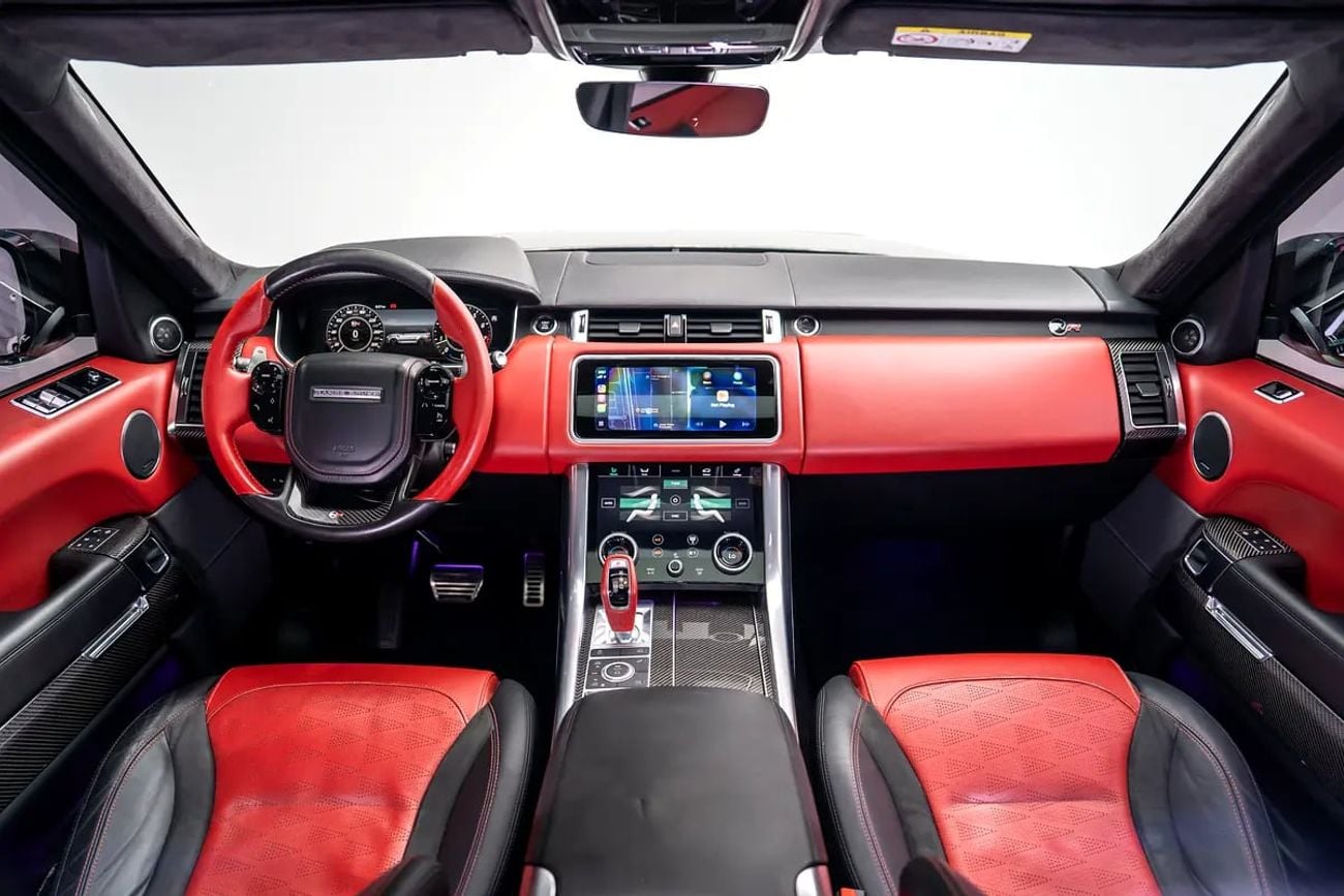 Land Rover Range Rover Sport SVR Warranty + Service Contract • FDSH • Amazing Example • GCC