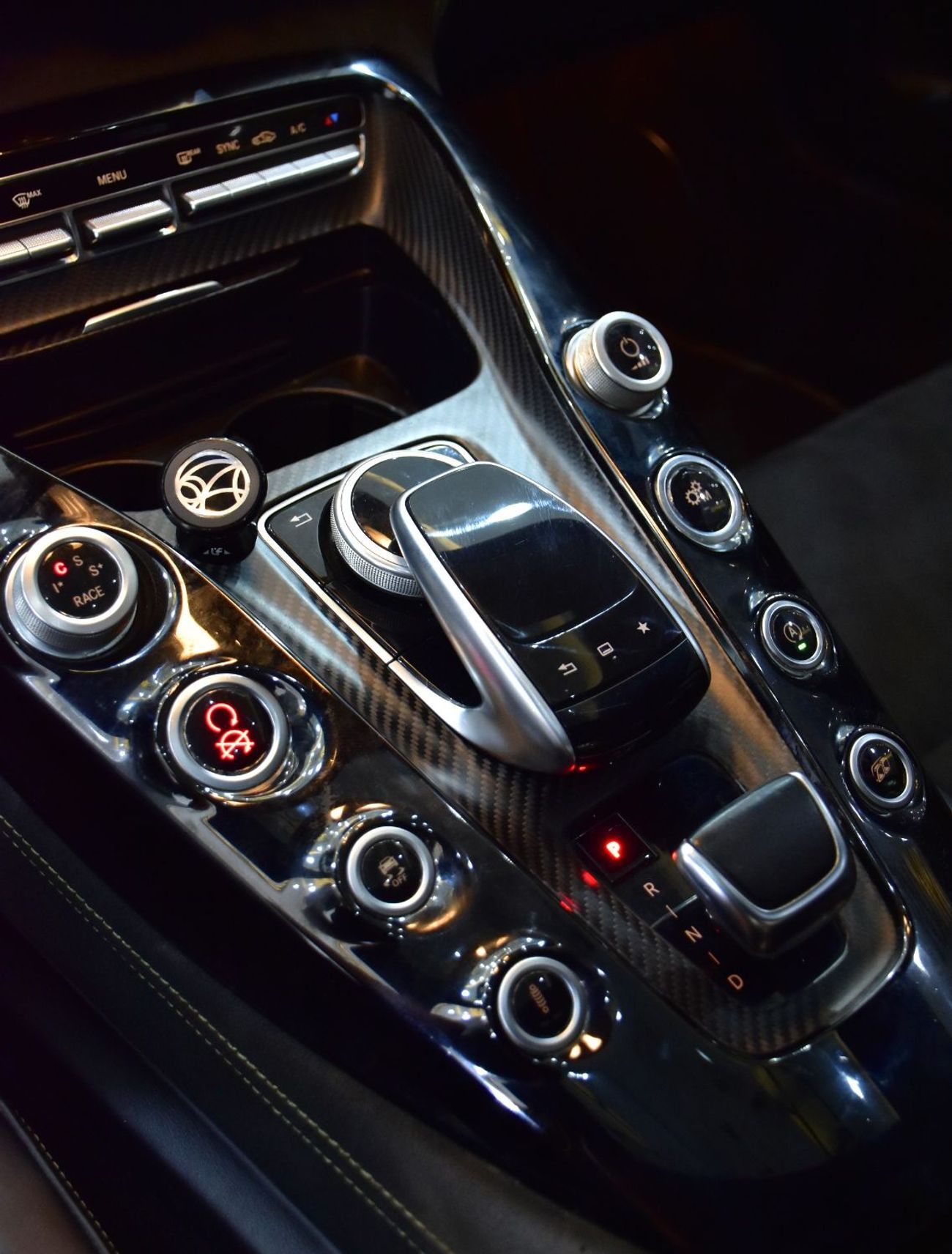 Mercedes Benz AMG GT . EXCELLENT DEAL for our Mercedes Benz AMG GTs ( 2015 Model ) in Yellow Color GCC Specs