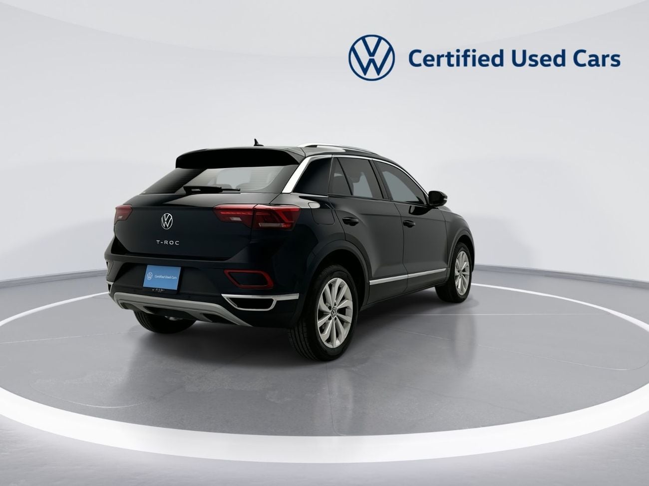 فولكس واجن T ROC ستايل طراز T-Roc سعة 1.4 لتر | مصابيح أمامية LED ونظام مساعد الركن الذكي | معتمد من فولكس فاجن