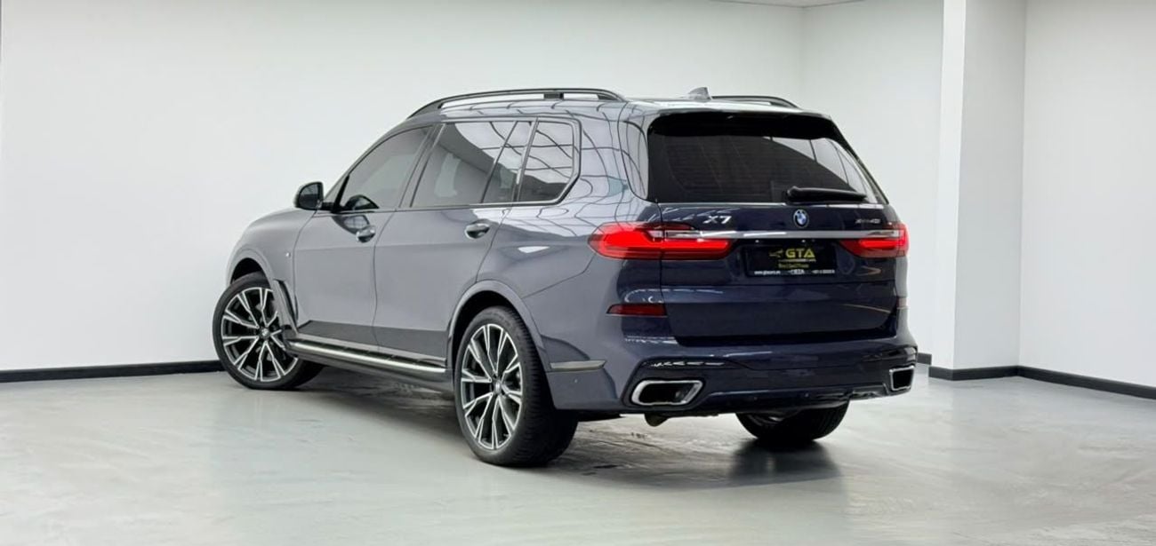 بي أم دبليو X7 40i M SPORT بي إم دبليو X7 xDrive40i M-Sport موديل 2020، مع ضمان، وسجل صيانة كامل لدى بي إم دبليو، 7 مقاعد، كامل