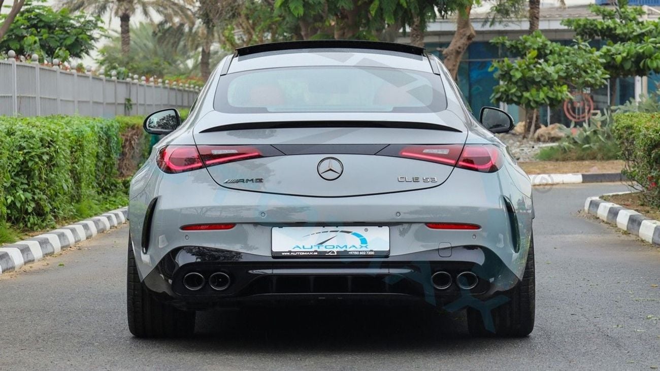 مرسيدس بنز CLE53 AMG 4MATIC + COUPE EQ Boost GCC 2026 With 2 Years Unlimited Mileage Warranty @Officia