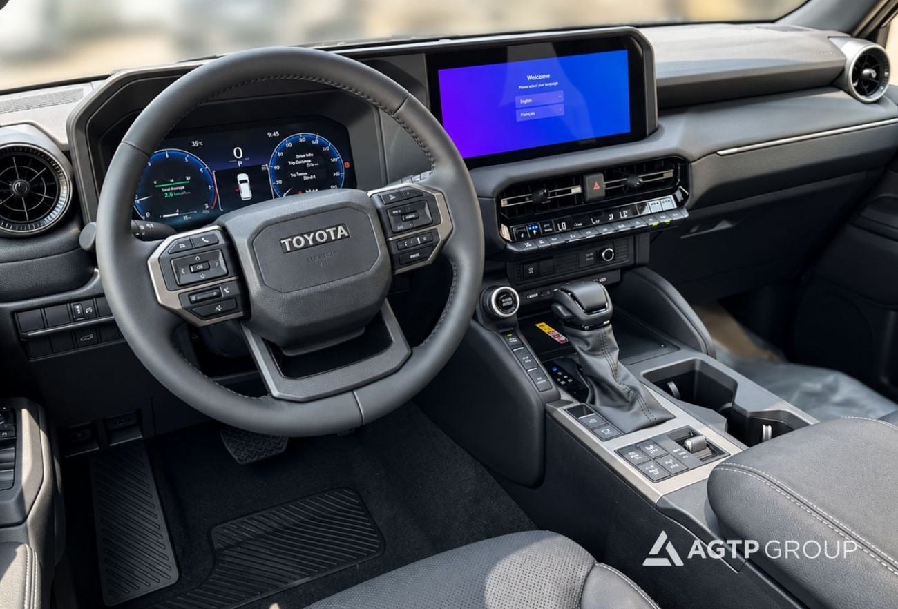 Toyota Prado ADVENTURE 2.4L Turbo Petrol | FULL OPTION | Automatic | 4WD | Black | Digital Cockpit | Sunroof | All-Terrain