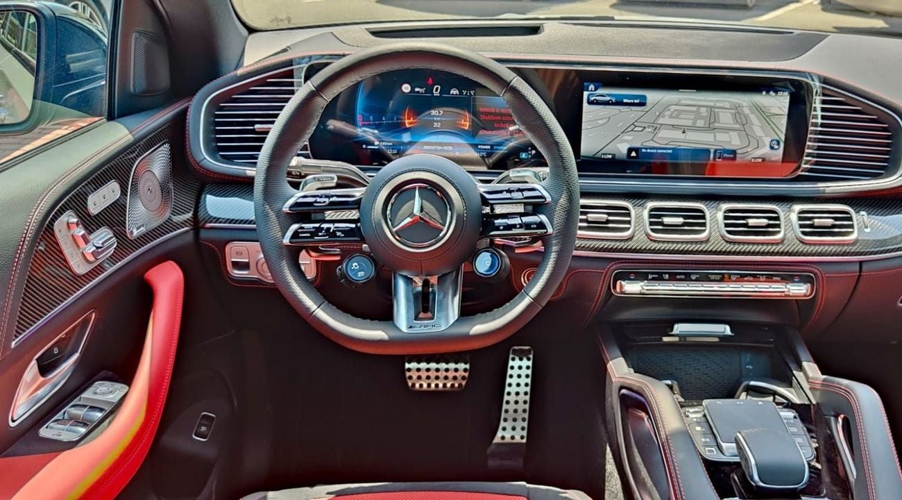 Mercedes Benz GLE53 AMG COUPE 4MATIC+ Interior carbon fiber Under Warranty 2026 GCC