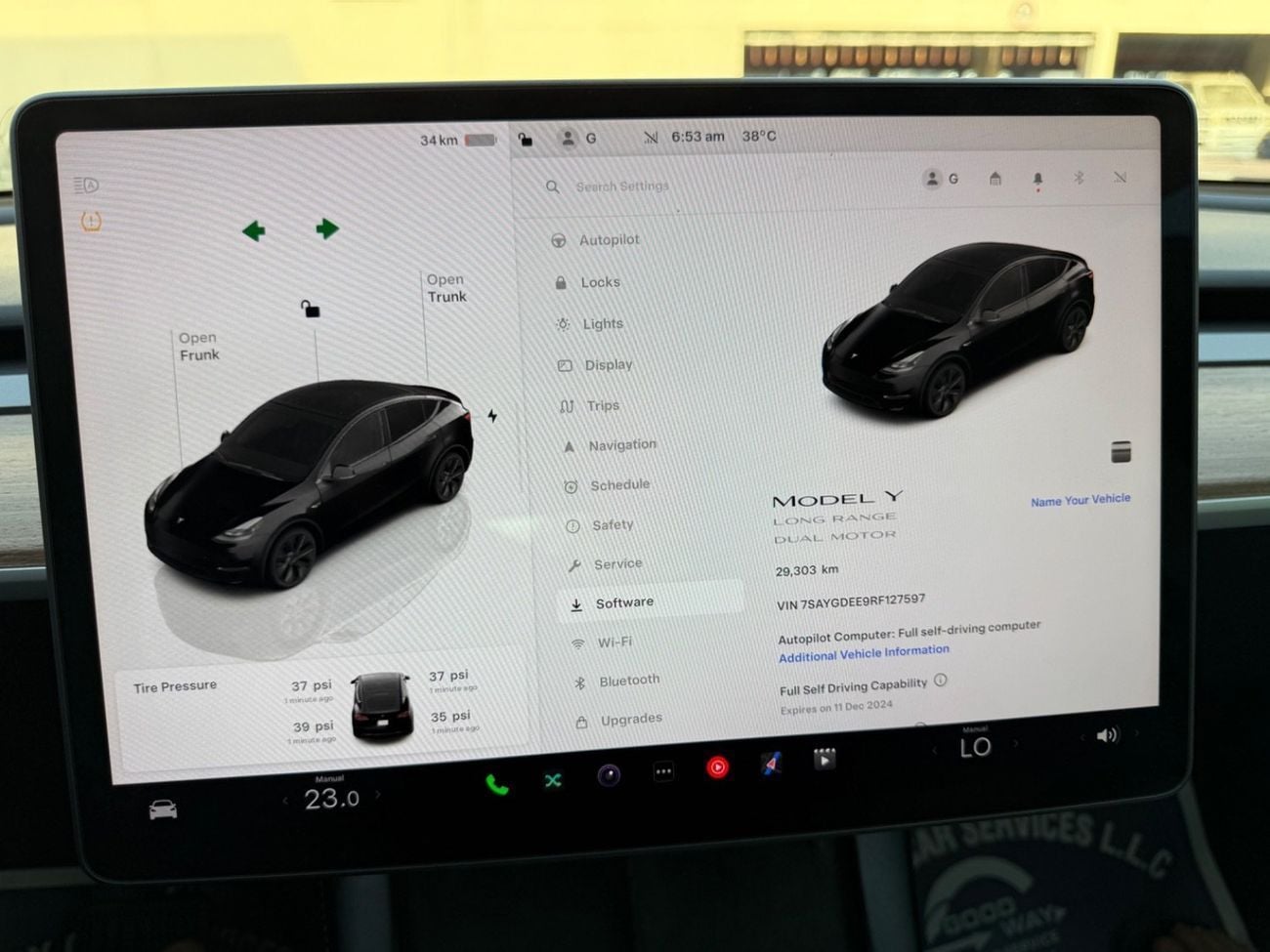 Tesla Model Y LONG RANGE 2024 DUAL MOTOR 360 CAMERA FULL ELECTRIC