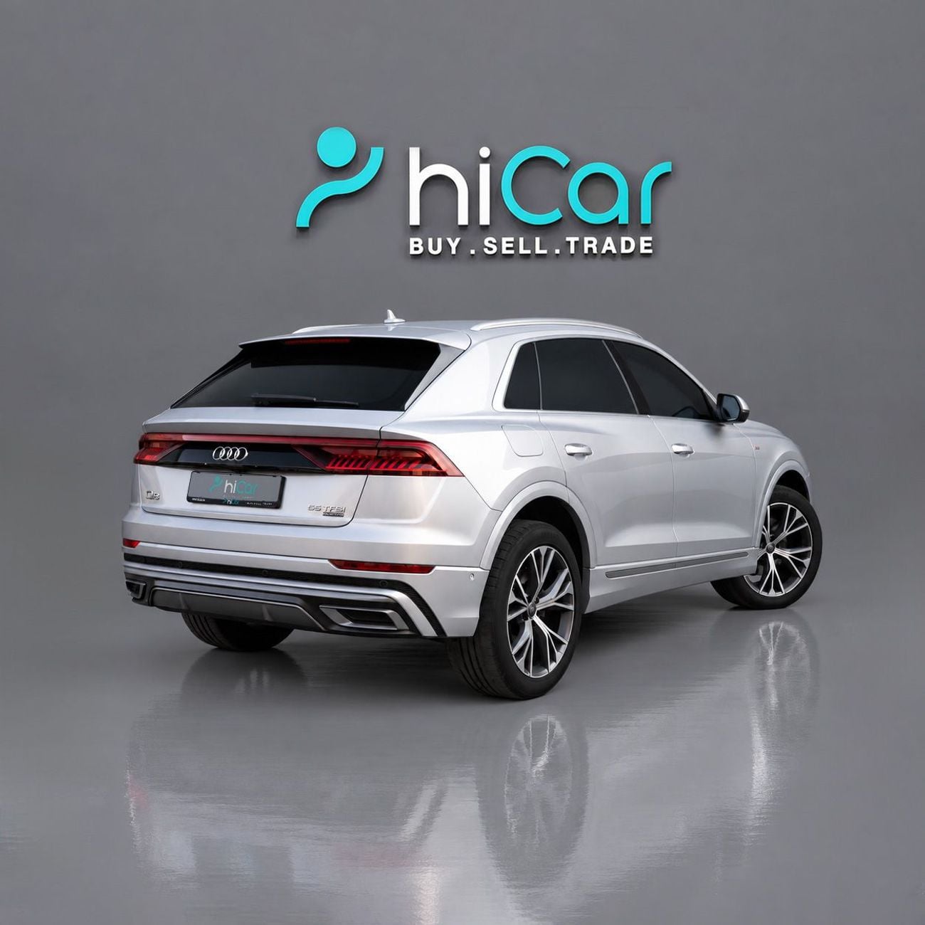 Audi Q8 AED 2,682 P.M • 0% Downpayment • Audi Q8 S-Line • 1 Year Warranty
