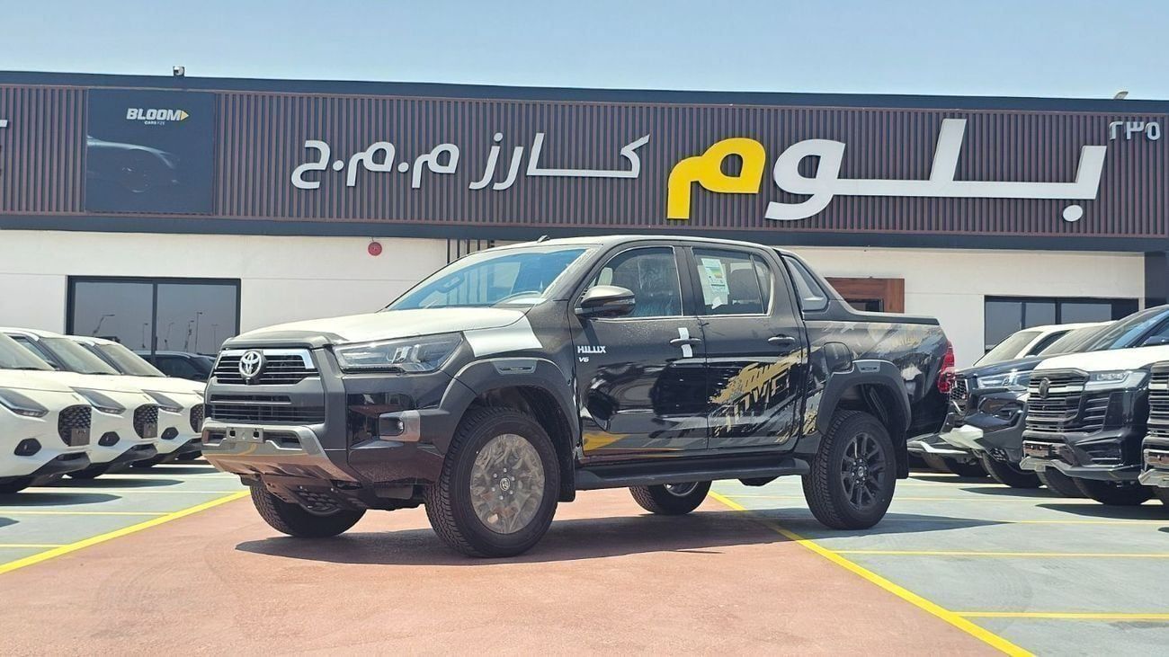 Toyota Hilux ADVENTURE 4.0L V6 PETROL DC AT 4WD 2026MODEL WITH COMPRESSOR DIGITAL REAR VIEW MIRRROR