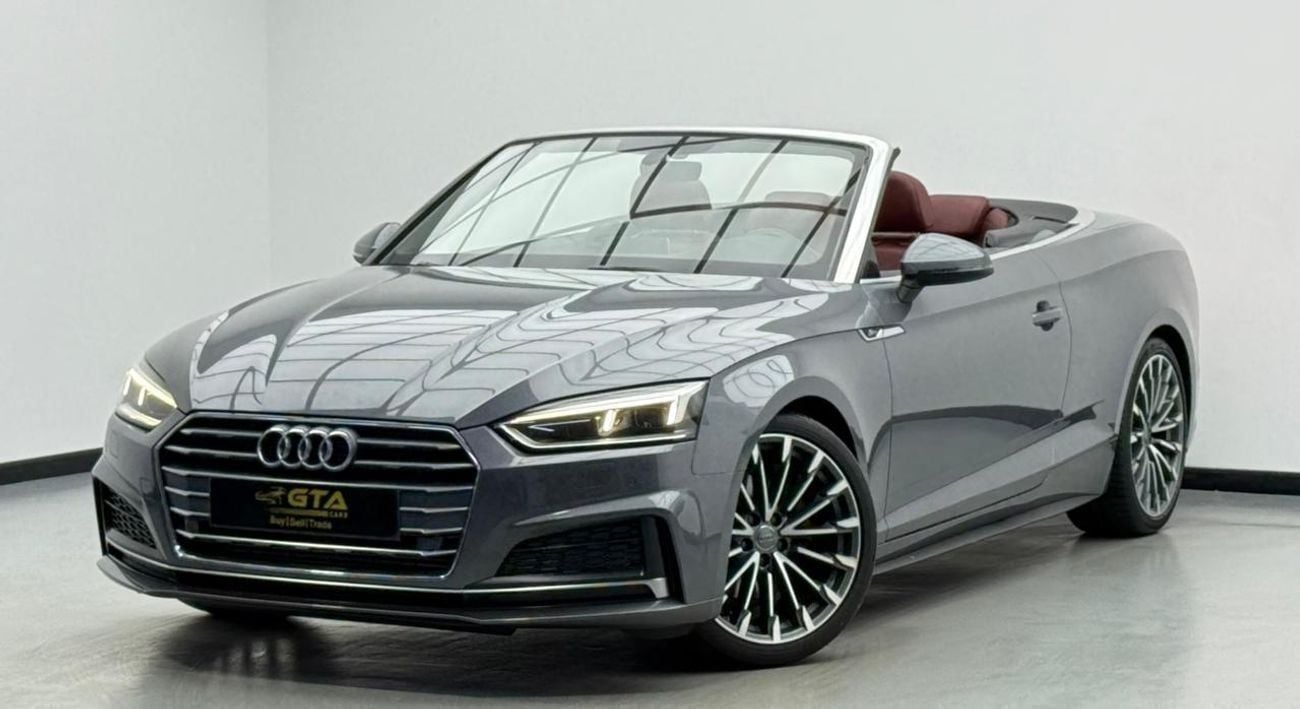 Audi A5 40 TFSI CABRIO DESIGN 2018 Audi A5 40 TFSI Cabriolet, 2027 Warranty, Full Audi Service History, Full