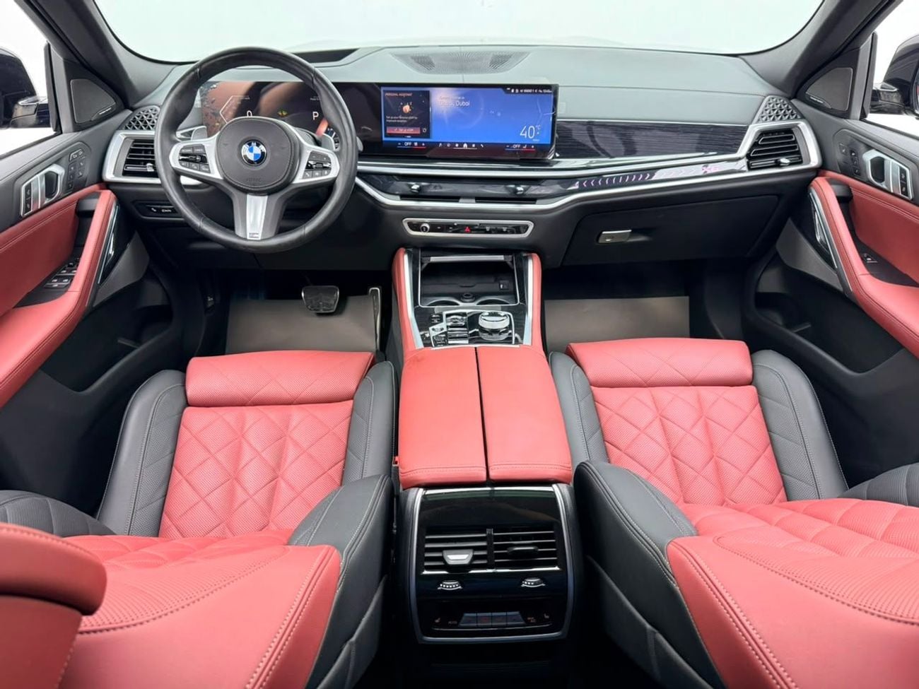 BMW X6 XDRIVE40I M SPORT 2024 BMW X6 xDrive40i M-Sport PRO, 2028 BMW Warranty + Service Pack, Full BMW Service History, GCC