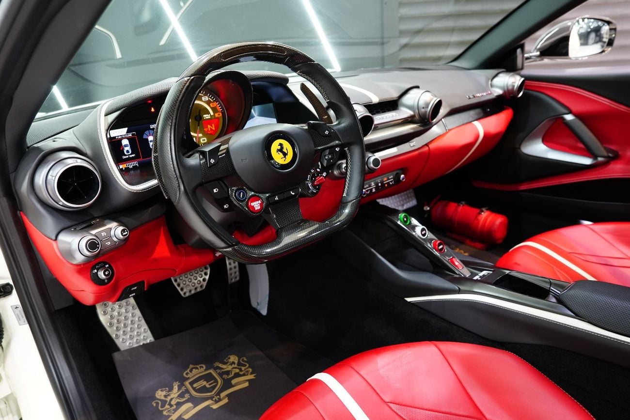 فيراري 812 GTS SUPERFAST | شاشة عرض للركاب | باقة ألياف الكربون | مواصفات دول مجلس التعاون الخليجي!!