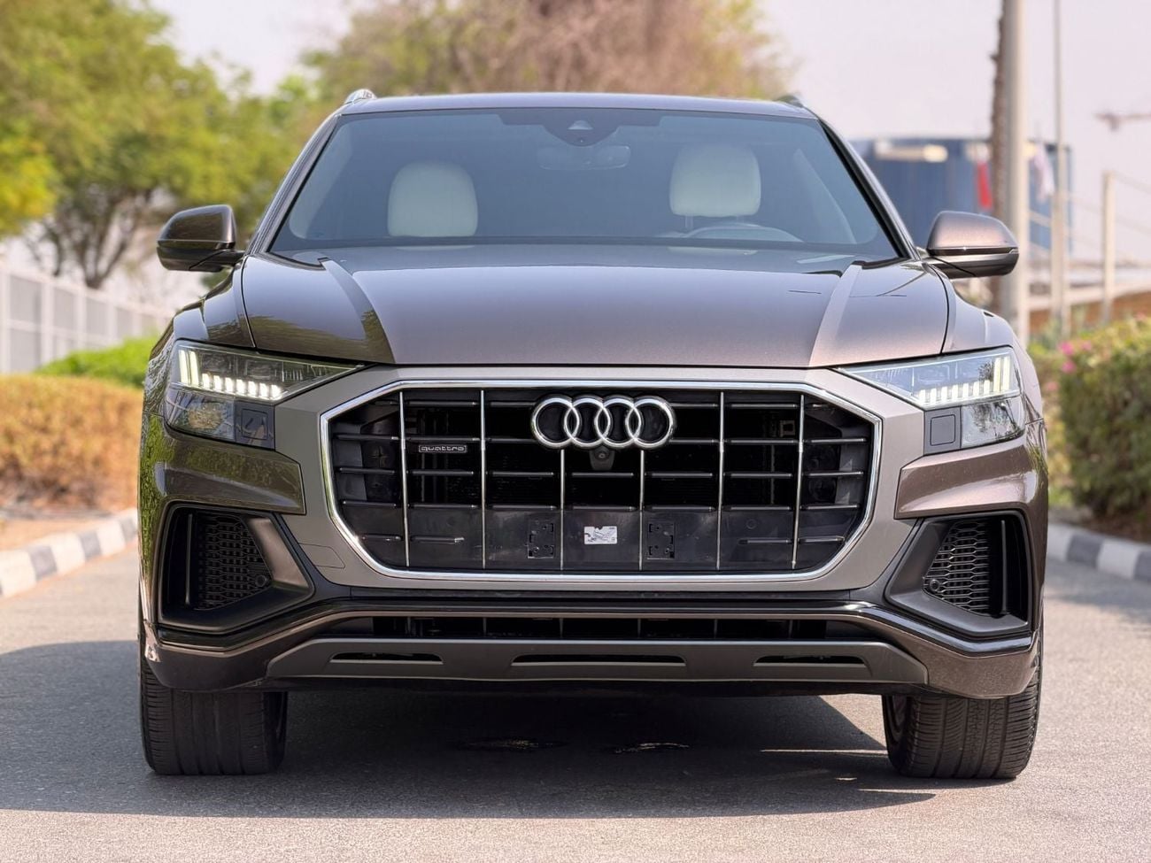 Audi Q8 55 TFSI S-LINE Audi Q8 2019 Gcc V6 o e owner