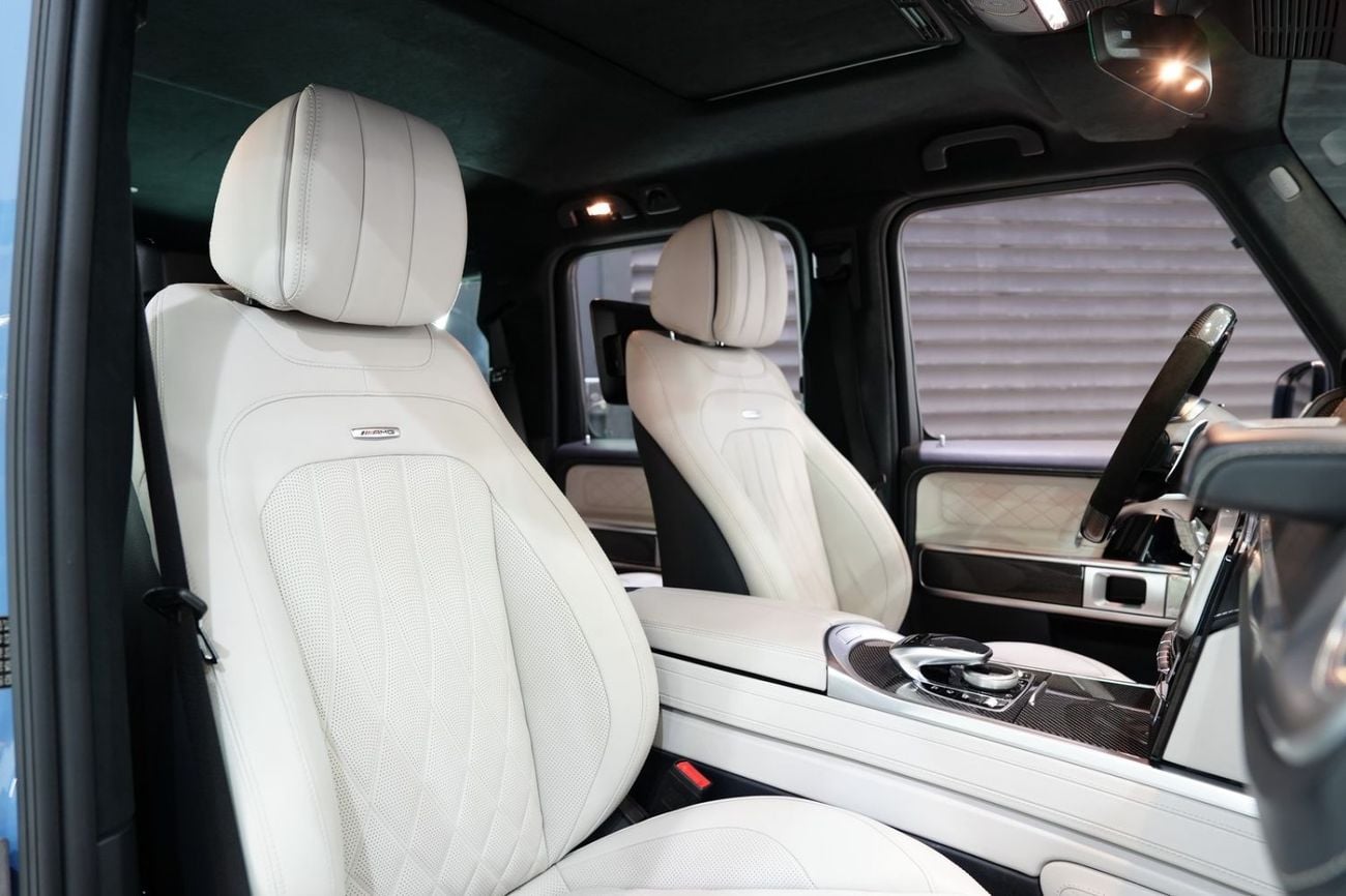 Mercedes Benz G63 AMG MANUFAKTUR EXCLUSIVE PLUS 2022 Mercedes-AMG G63, G Manufaktur Package, Carbon Interior, Rear Entertainment, Gargash Warranty!!