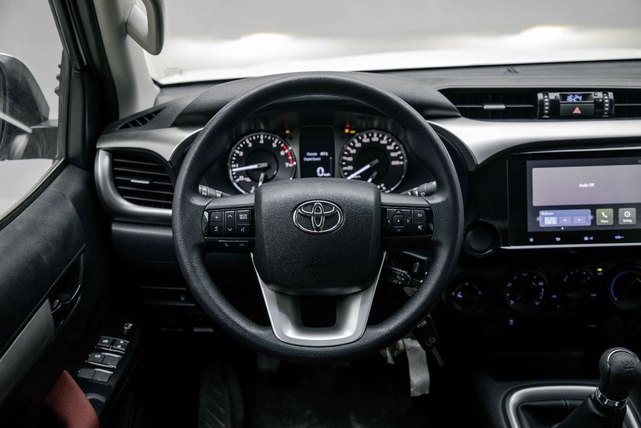 Toyota Hilux GLX 2.7L - Super White Inside Red | Export Only