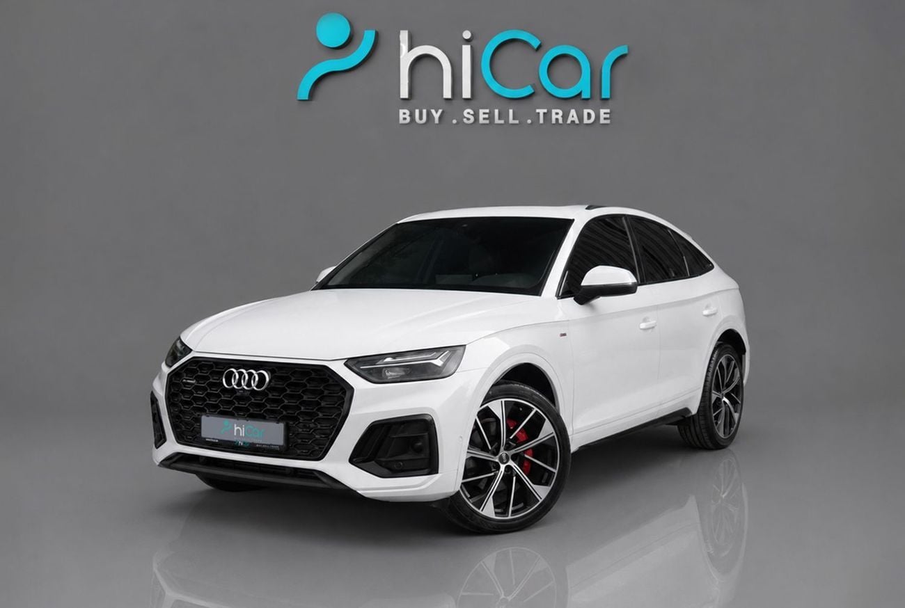 أودي Q5 45 TFSI SPORTBACK S-LINE AED 2,682 P.M • 0% Downpayment • Audi Q5 Coupe 45TFSI S Line • Agency Warranty