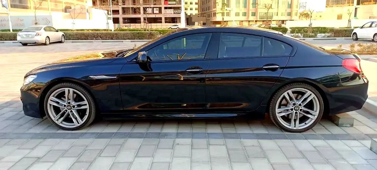 بي أم دبليو 650i إم سبورت 650 M SPORT || TWIN TURBO V8 ||GRAND COUPE FULL OPTION|| FSH ACCIDENT FREE ORIGINAL PAINT