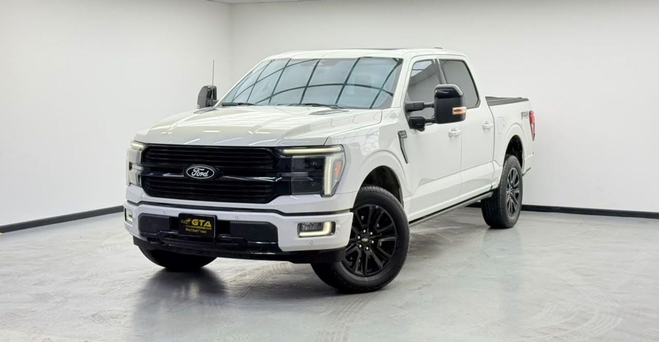 فورد F 150 PLATINUM فورد F-150 بلاتينيوم 2024، ضمان فورد لمدة 5 سنوات + باقة خدمة، سجل صيانة كامل لدى فورد، دول مجلس الت