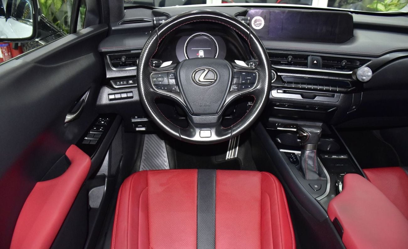 Lexus UX200 EXCELLENT DEAL for our Lexus UX200 F-Sport ( 2020 Model ) in White Color GCC Specs
