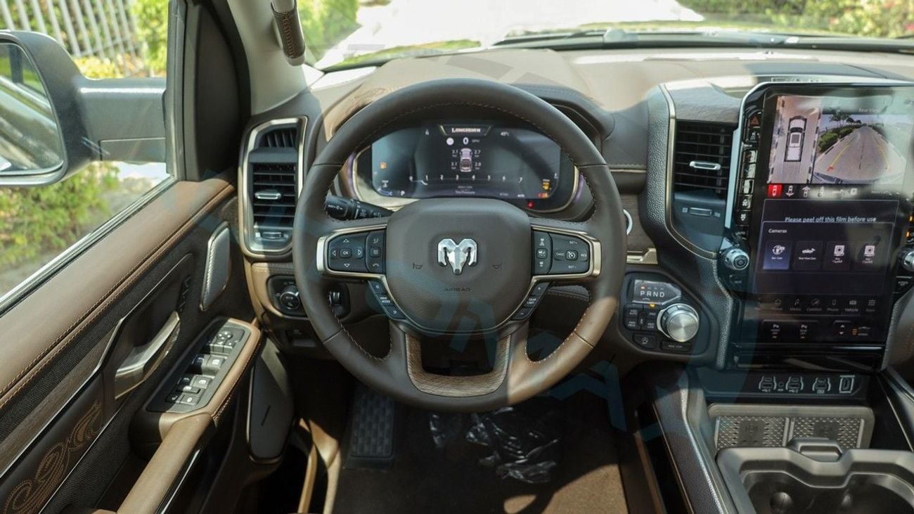 RAM 1500 LIMITED 2026 Longhorn Crew Cab eTorque V8 5.7L GCC 0Km With 5 Years or 200,000 Km Warranty