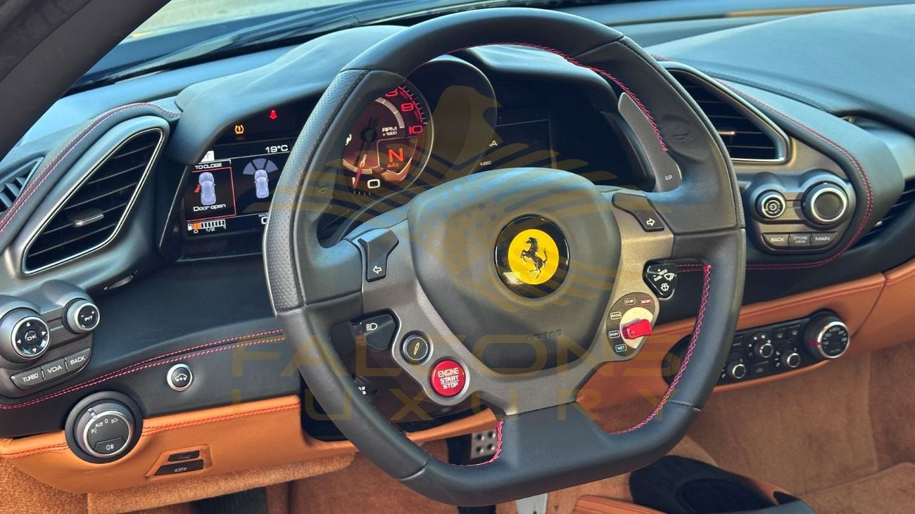 فيراري 488 GTB HIGH SPEC فيراري 488 GTB ستاندرد موديل 2016 - مواصفات كورية - حالة ممتازة
