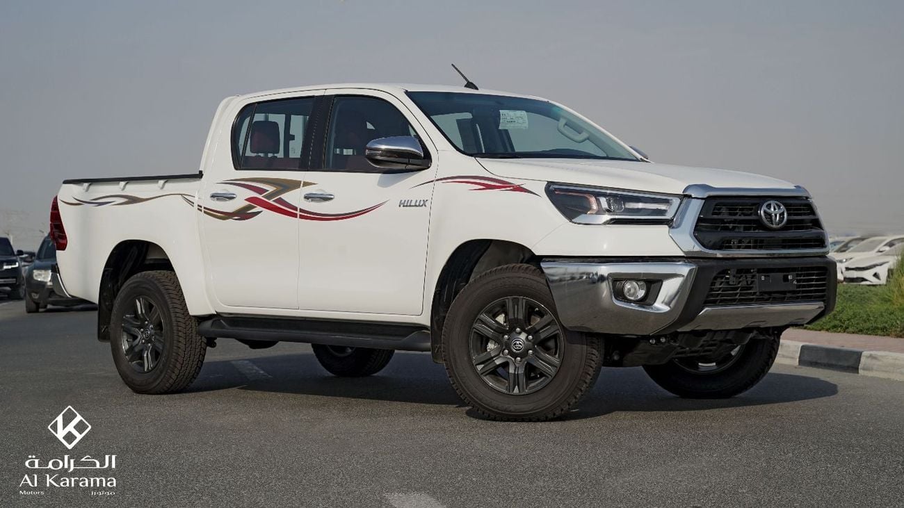 Toyota Hilux SR5 2.7L - 4x4 Manual Drive - Rear Camera - Cruise Control - Bed Liner - GCC Specs