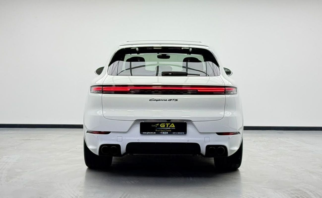 بورش كايان GTS بورش كايين جي تي إس موديل 2025، ضمان بورش ساري حتى 2027، سجل صيانة كامل لدى بورش، عداد كيلومترات منخ