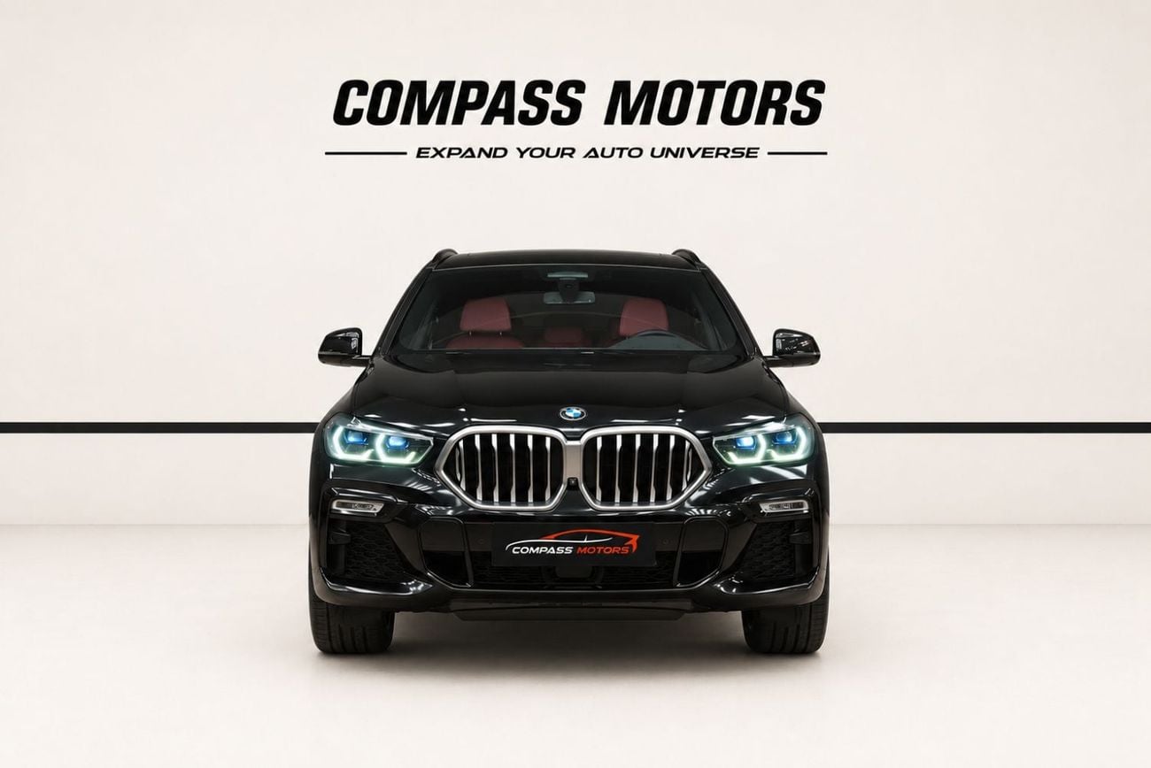 بي أم دبليو X6 40i M SPORT EXCLUSIVE بي إم دبليو X6 XDRIVE 40I M KIT موديل 2021 بمواصفات دول مجلس التعاون الخليجي