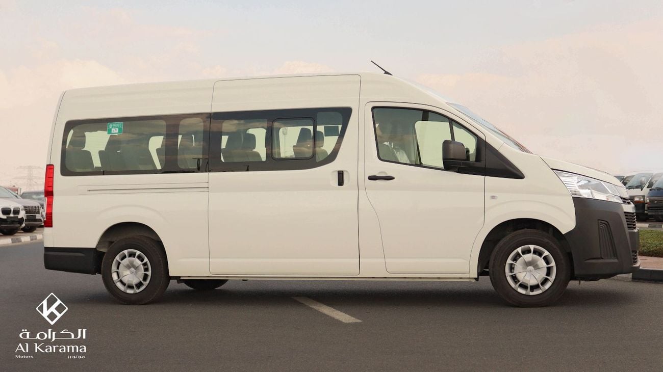 تويوتا هاياس DX 3.5L | Automatic Transmission | 13 Seater | Rear Camera | 4 Door | 1 Sliding Door