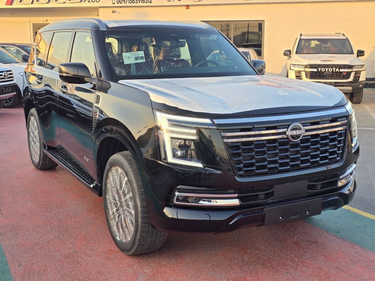 Nissan Patrol LE PLATINUM CITY Nissan Patrol LE Platinum363 3.5l twin turbo A/T 4WD SUV GCC Black Color 2026 Model
