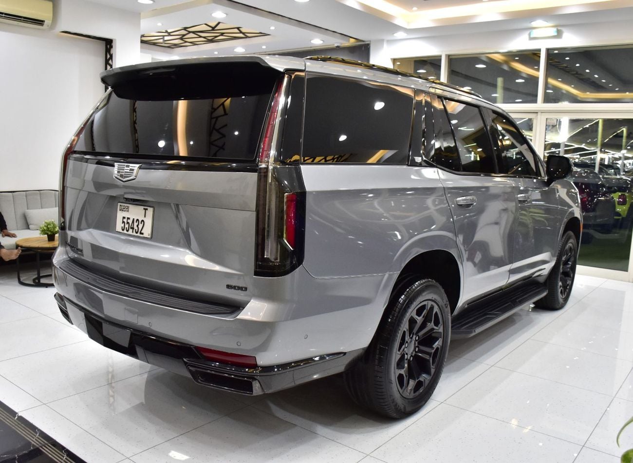 Cadillac Escalade SPORT PLATINUM EXCELLENT DEAL for our Cadillac Escalade 600 Black Edition ( 2024 Model ) in Grey Color Canadian Spe