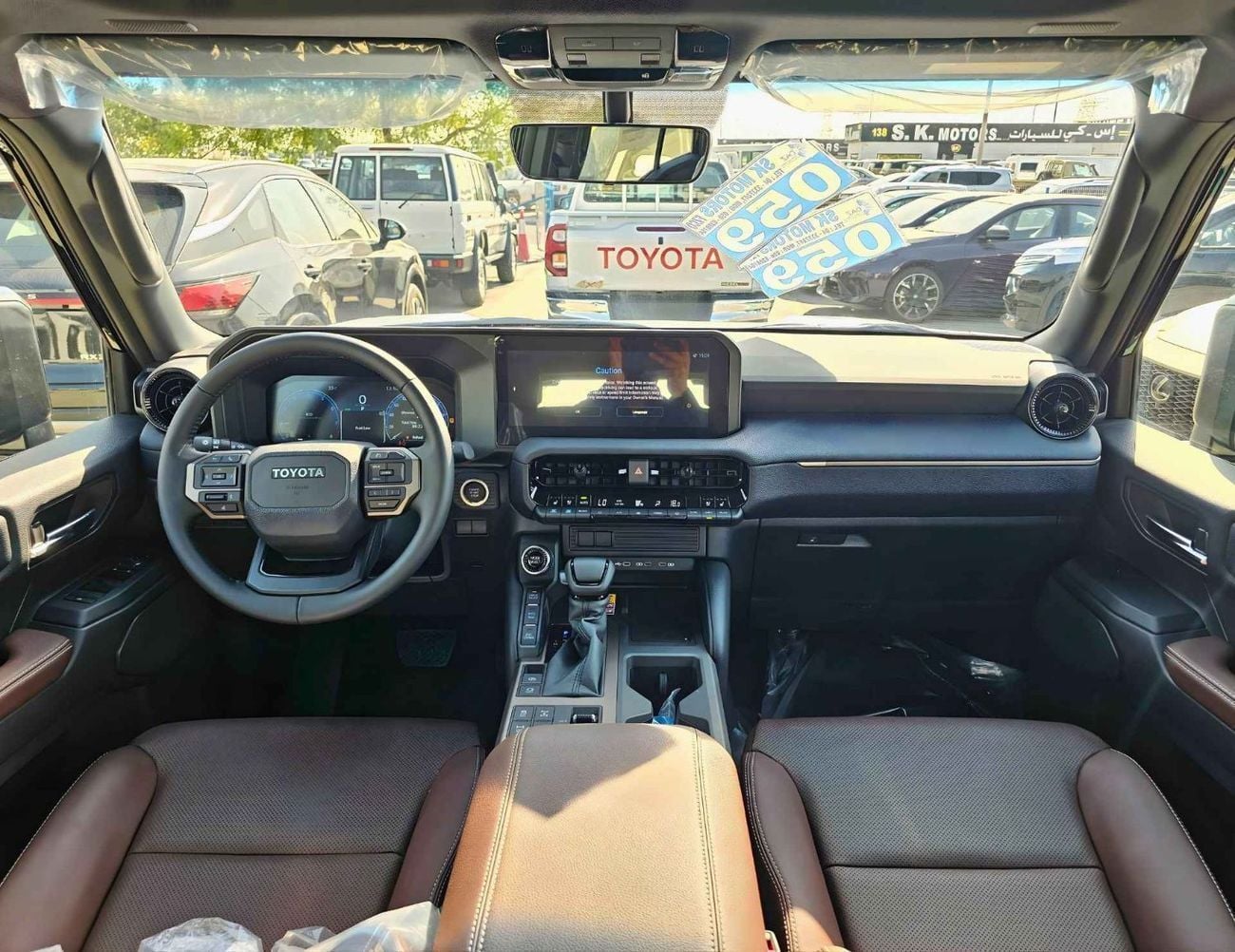 Toyota Prado ADVENTURE TURBO | 2.4L PETROL V4 | GCC SPEC | LEATHER WITH DRIVE ELECTRIC SEAT (CODE # PTADV2)