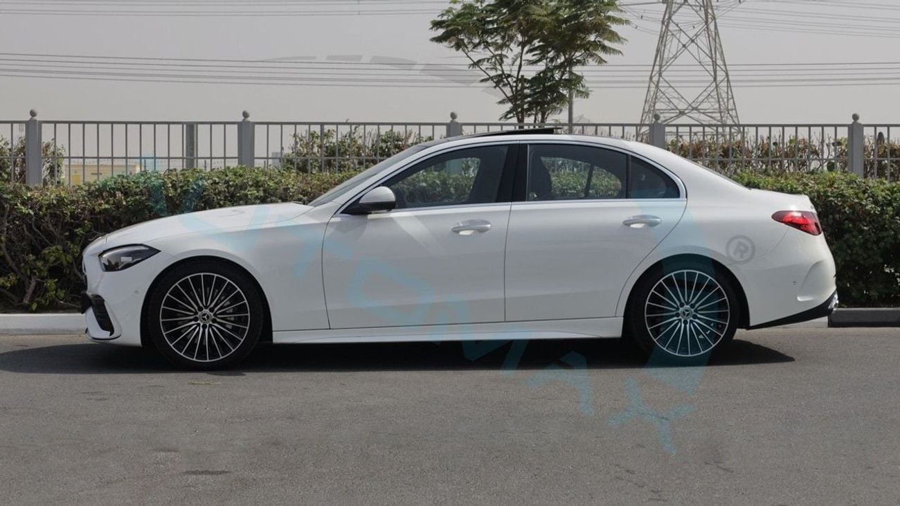 مرسيدس بنز C 200 PREMIUM AMG 1.5T RWD GCC 0KM With 2 Years Unlimited Mileage Warranty