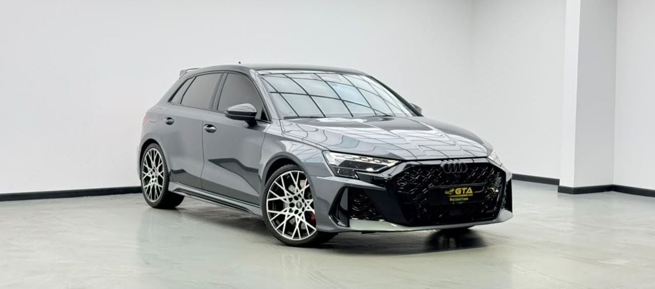 Audi RS3 TFSI SPORTBACK 2026 Audi RS3 Sportback, 2030 Audi Warranty + Service Pack, Carbon Fiber Package, Low Km, GCC