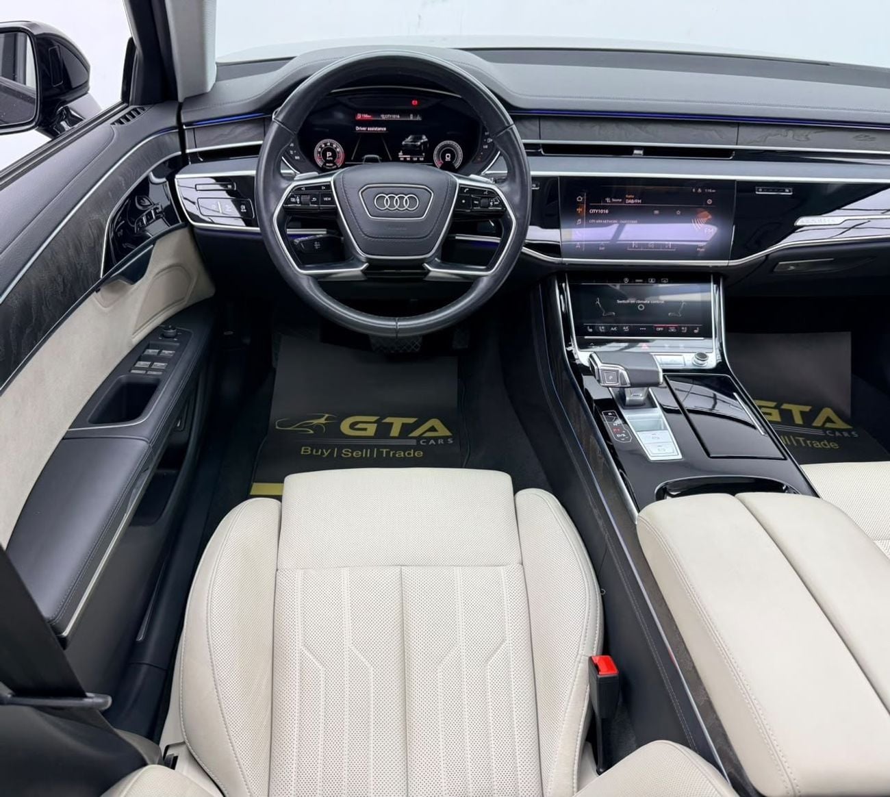 Audi A8 L 55 TFSI HIGH SPEC 2024 Audi A8 L S line Black Edition, Audi Warranty+Full Service History, GCC Specs.
