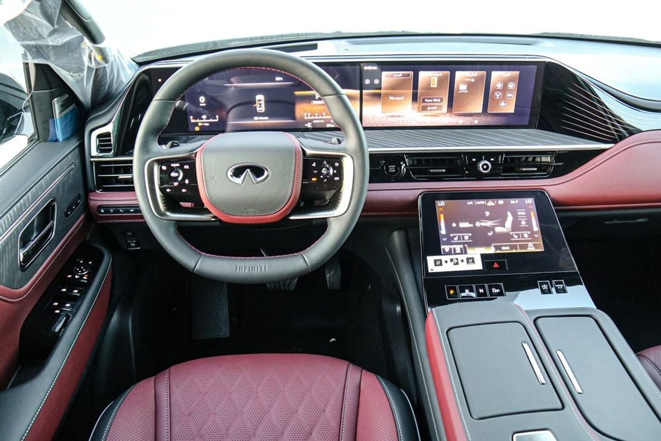 Infiniti QX80 AUTOGRAPH CAPTAIN CHAIRS Infiniti QX80 Autograph 2026 | 3.5L Twin-Turbo |7 Capitan Seats VIP | Full Option GRAY