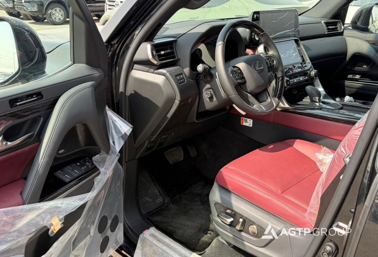 لكزس LX 700h سيجنتشر محرك هجين ثنائي التوربو سعة 3.5 لتر | كامل المواصفات | جلد عنابي | دفع رباعي | 2026 | مواصفات خليجية
