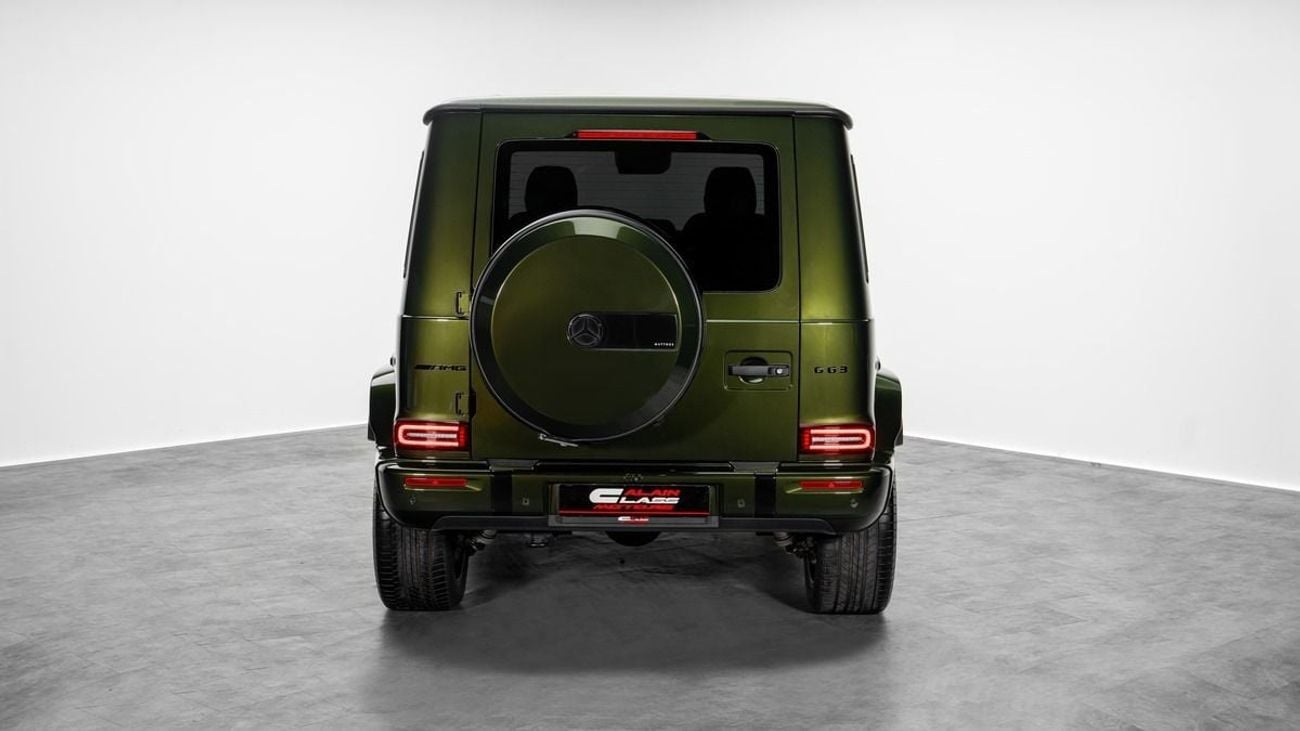 مرسيدس بنز G 63 AMG STANDARD - 2025 - Euro Specs