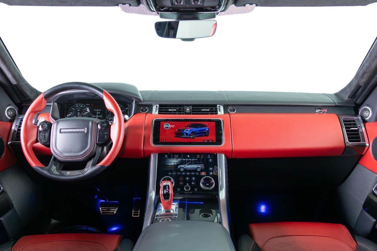 Land Rover Range Rover Sport SVR 5.0L (550 HP) Low Mileage-Red Calipers-1 Owner-Very Well Maintained-Just been ser