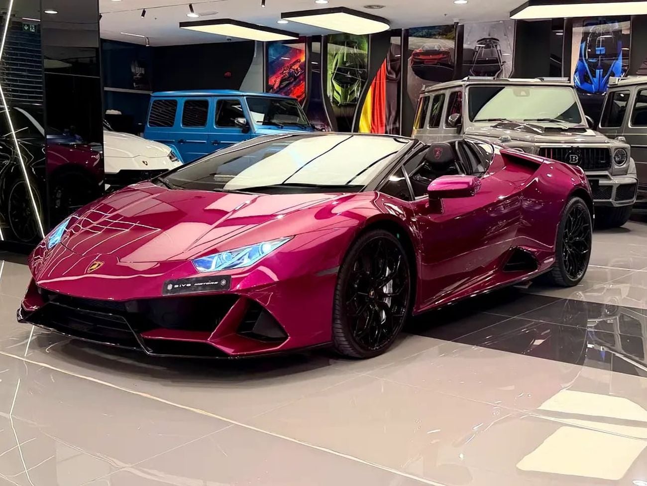 لامبورغيني هوراكان EVO SPYDER European Specs