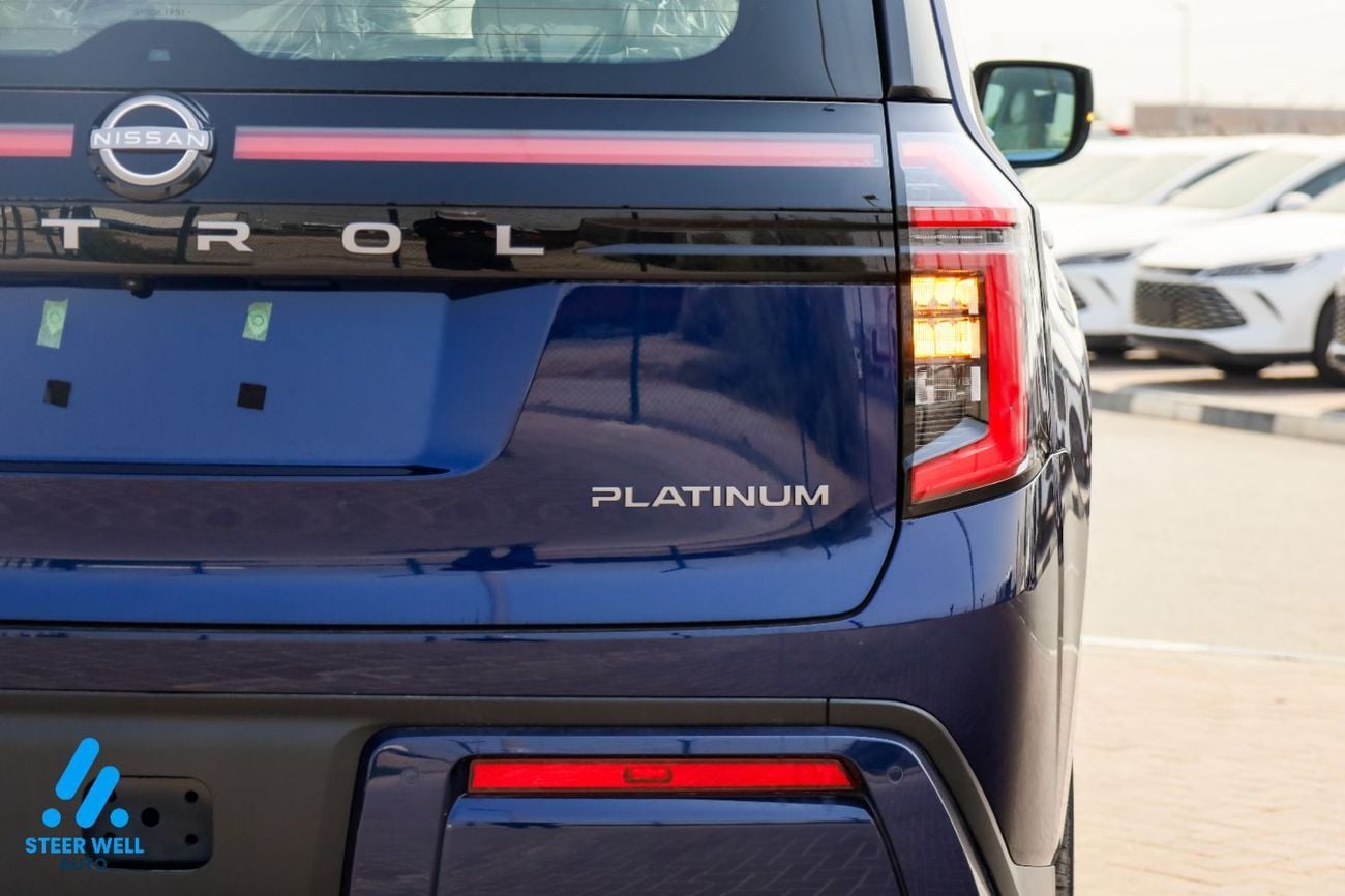 Nissan Patrol LE PLATINUM CITY 2026 | GCC | 3.5L V6 | AWD | Beige Interior | 8-Seater | Height Control | Export