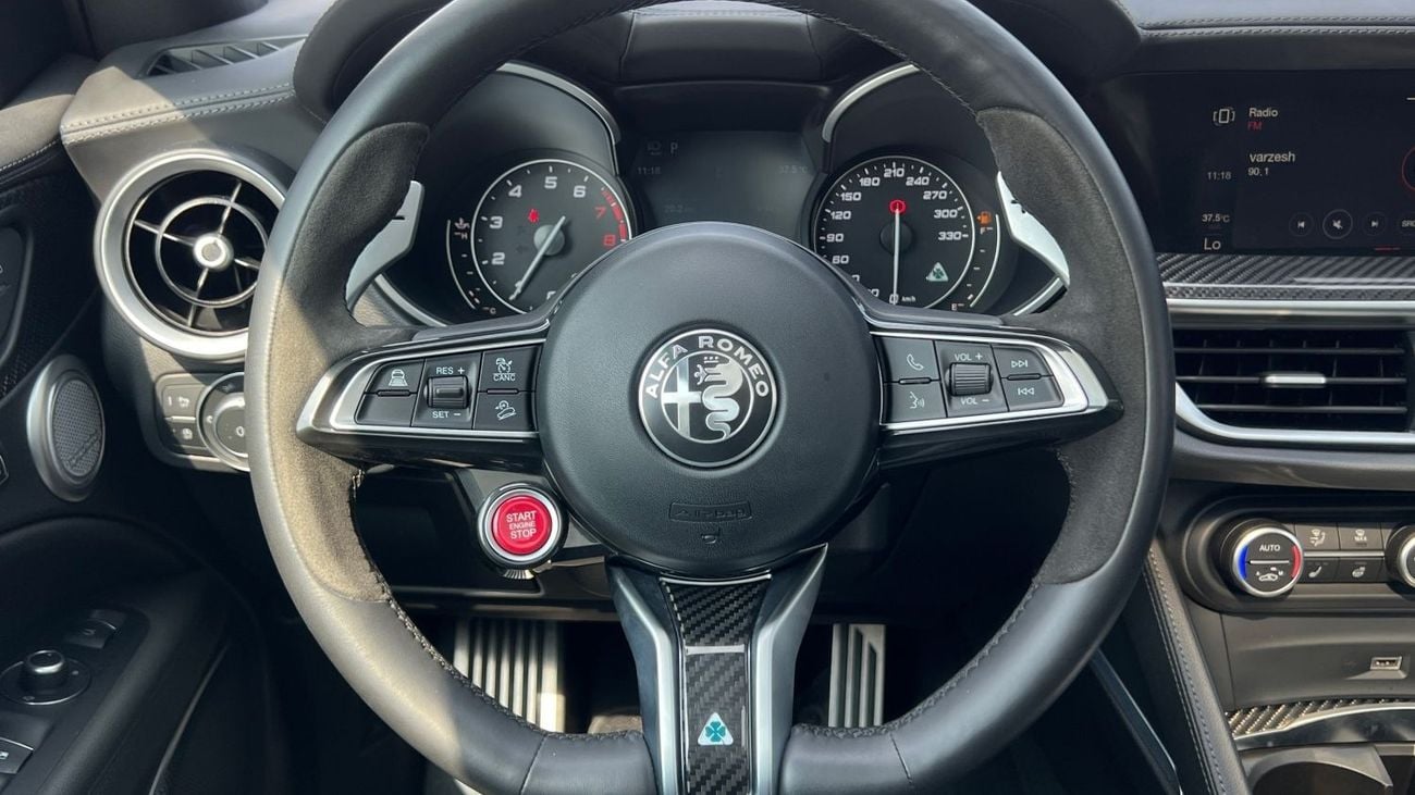 Alfa Romeo Stelvio QUADRIFOGLIO | Special Offer | Free insurance | Finance from 0.99% | Gargash Warranty and Service